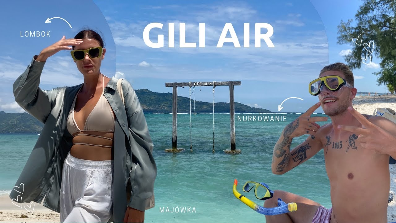 CAŁY DZIEŃ NA GILI AIR/ Najmniejsze wyspy Indonezji = RAJ NA ZIEMI. 🌴