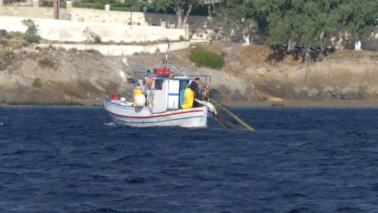 Fishing on Leros island