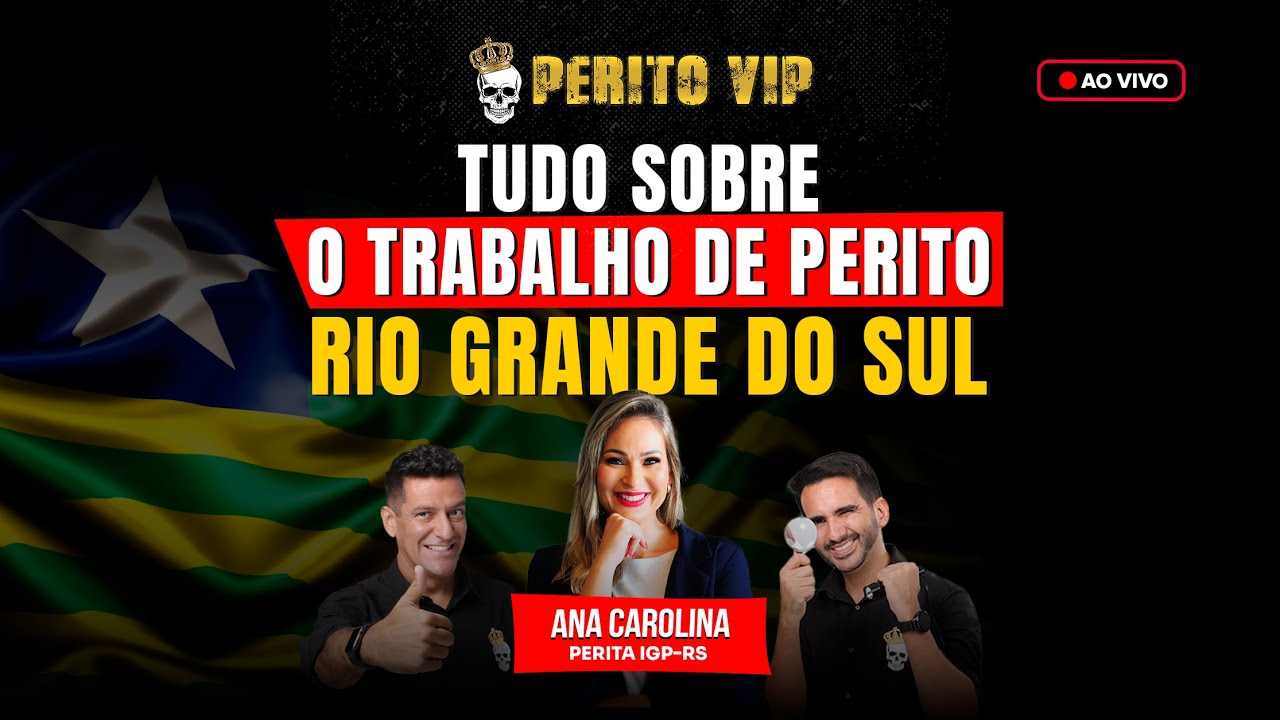 Tudo sobre o trabalho de Perito Criminal do IGP-RS | Perito VIP Talks