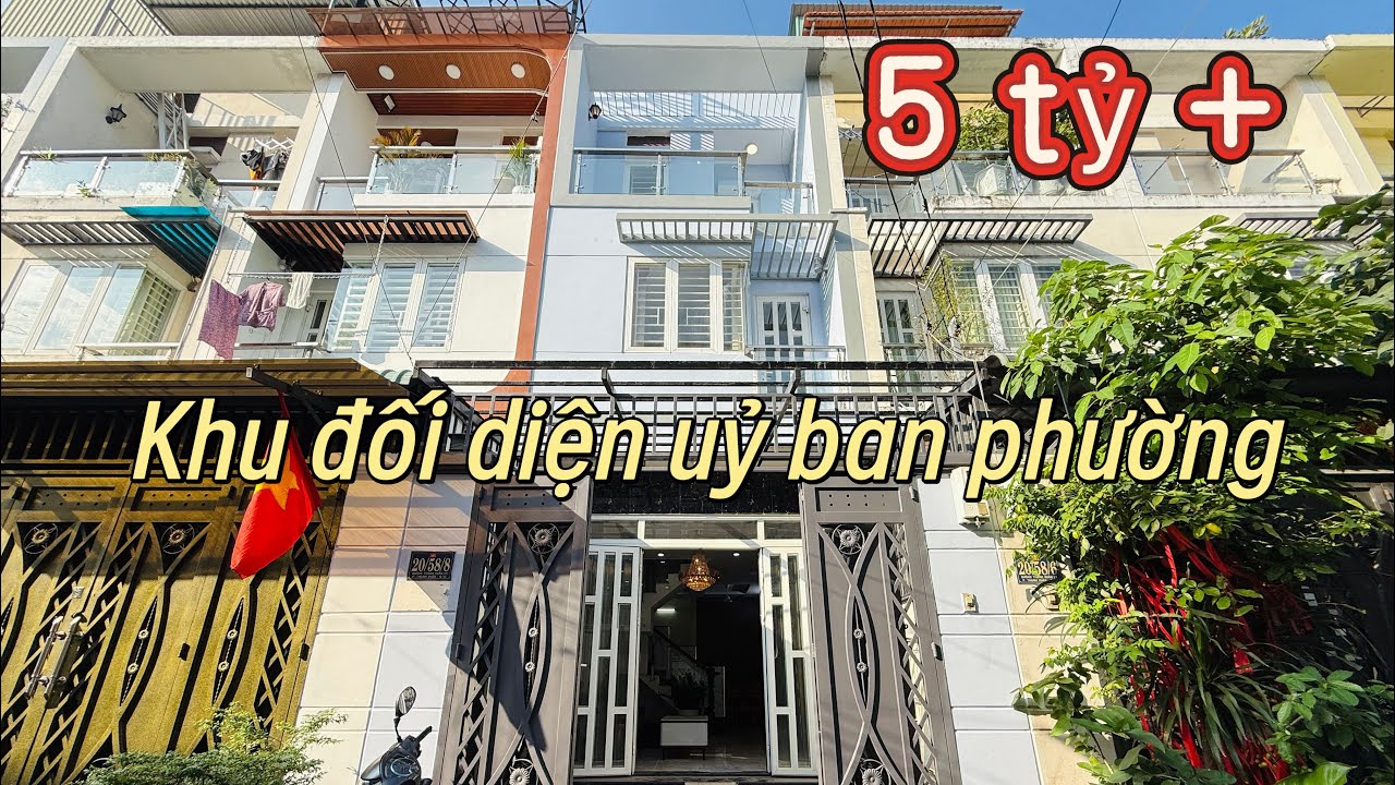 Nhà đồng bộ đối diện uỷ ban, chợ Thạnh Xuân Q12 #nhaq12 #nhadatq12 