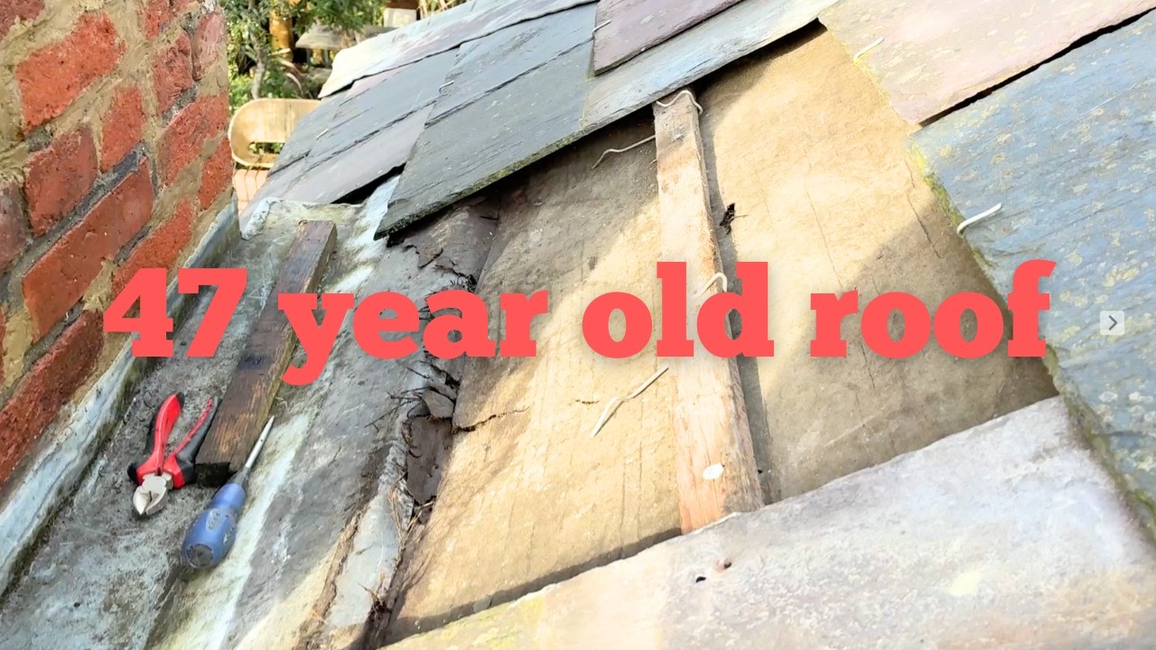 Bodge job on an old roof.. Vlog 24