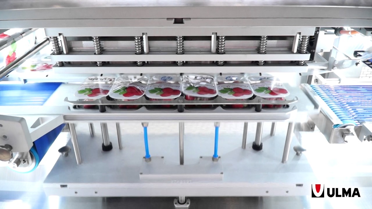 High production traysealers for fruit and vegetables