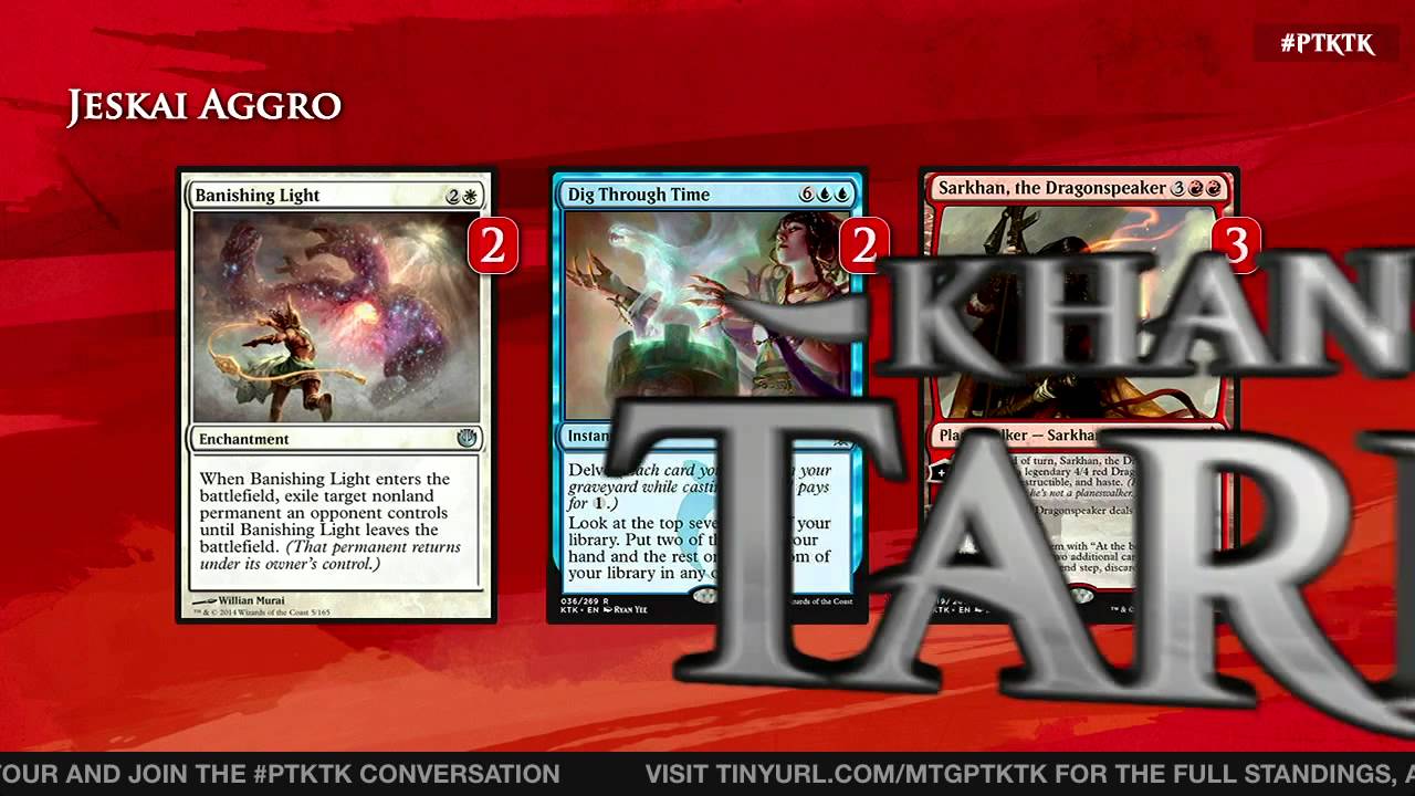 Pro Tour Khans of Tarkir Deck Tech: Jeskai Wins (Jeskai Aggro)