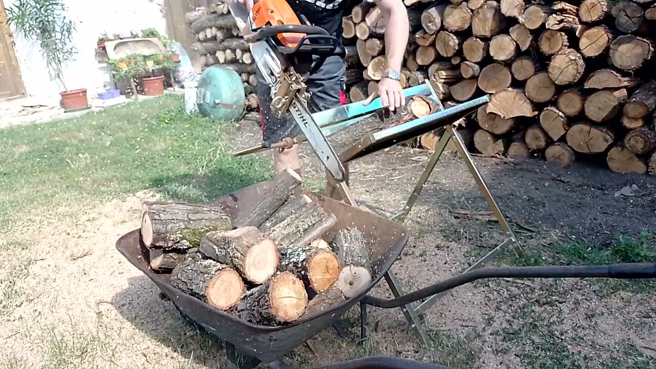 Бензопила STIHL MS 261 C-M VW с держателем #stihl #stihlms261 #firewood