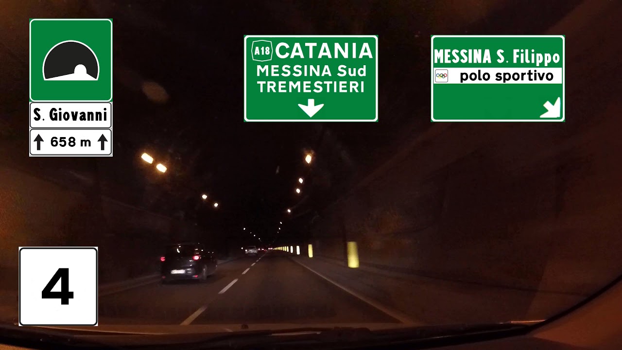 I - Autostrada A20 - Tratto Messina Boccetta-Tremestieri