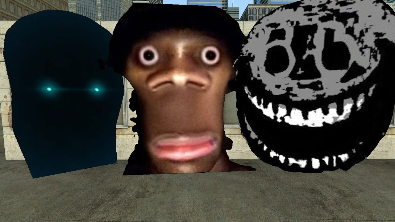 My Name Is Aughh, Halt And HimHim in The Hole Nextbot Gmod