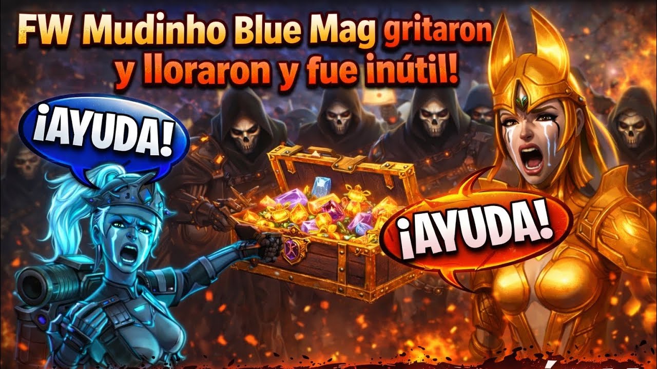 MIR4 | FW Mudinho Blue Mag Gritan y lloran por AYUDA pero es inútil | expedición NA33 