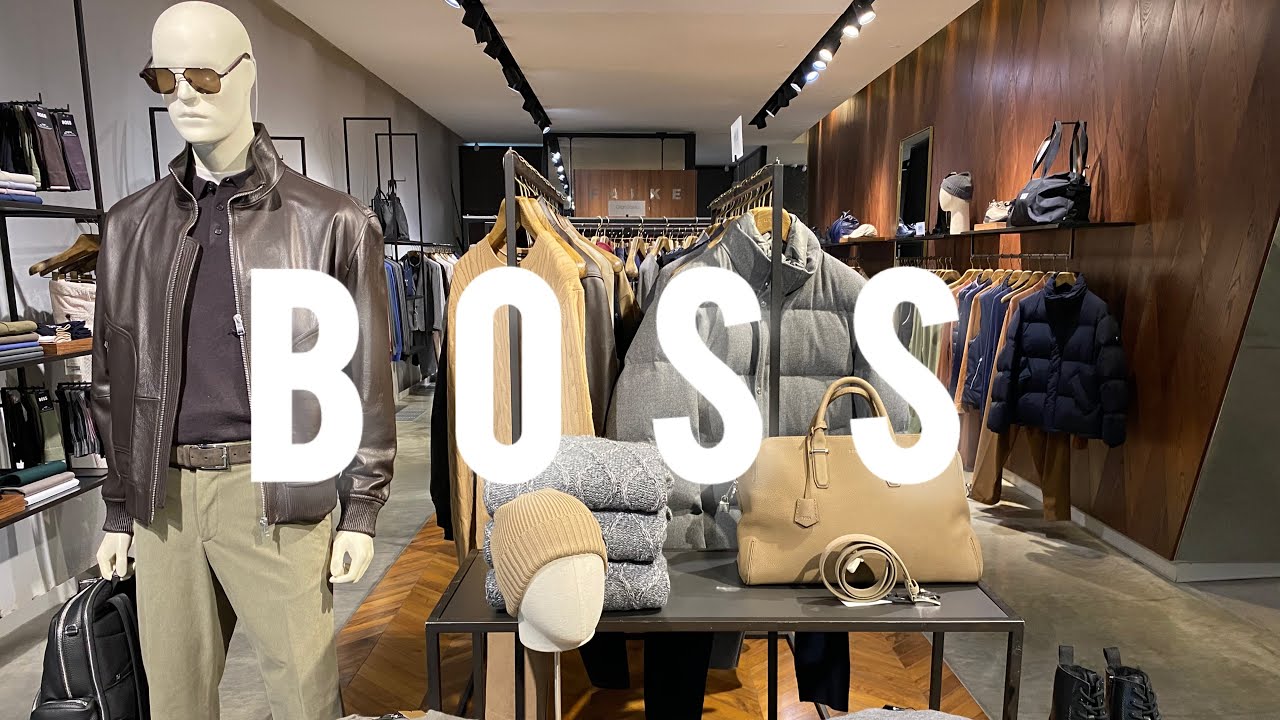 Boss clothing for men
