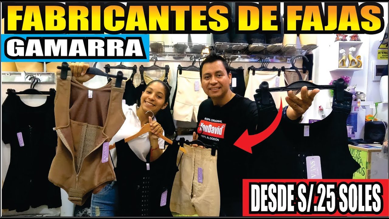 FABRICANTES DE FAJAS EN GAMARRA DESDE 25 SOLES
