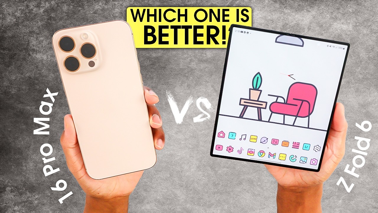 The HONEST TRUTH iPhone 16 Pro Max vs Galaxy Z Fold 6