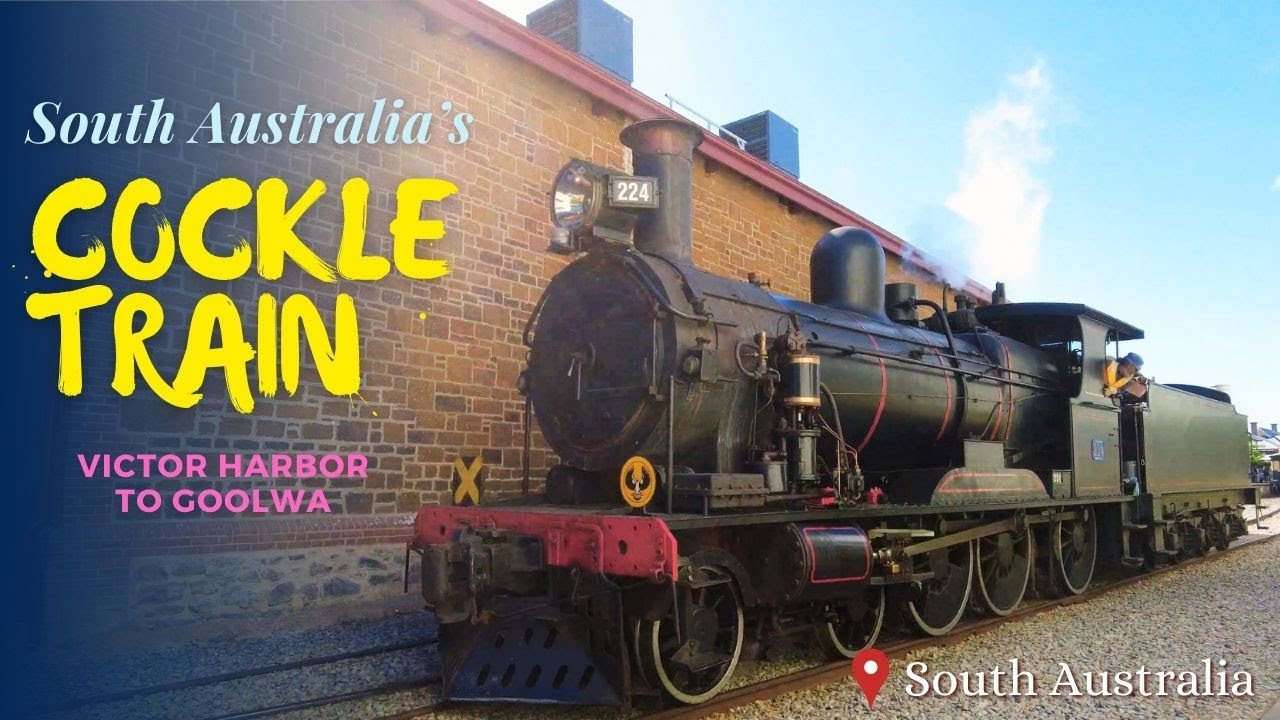 Cockle Train | Victor Harbor - Goolwa | Heritage Train Ride | Day Trip from Adelaide South Australia