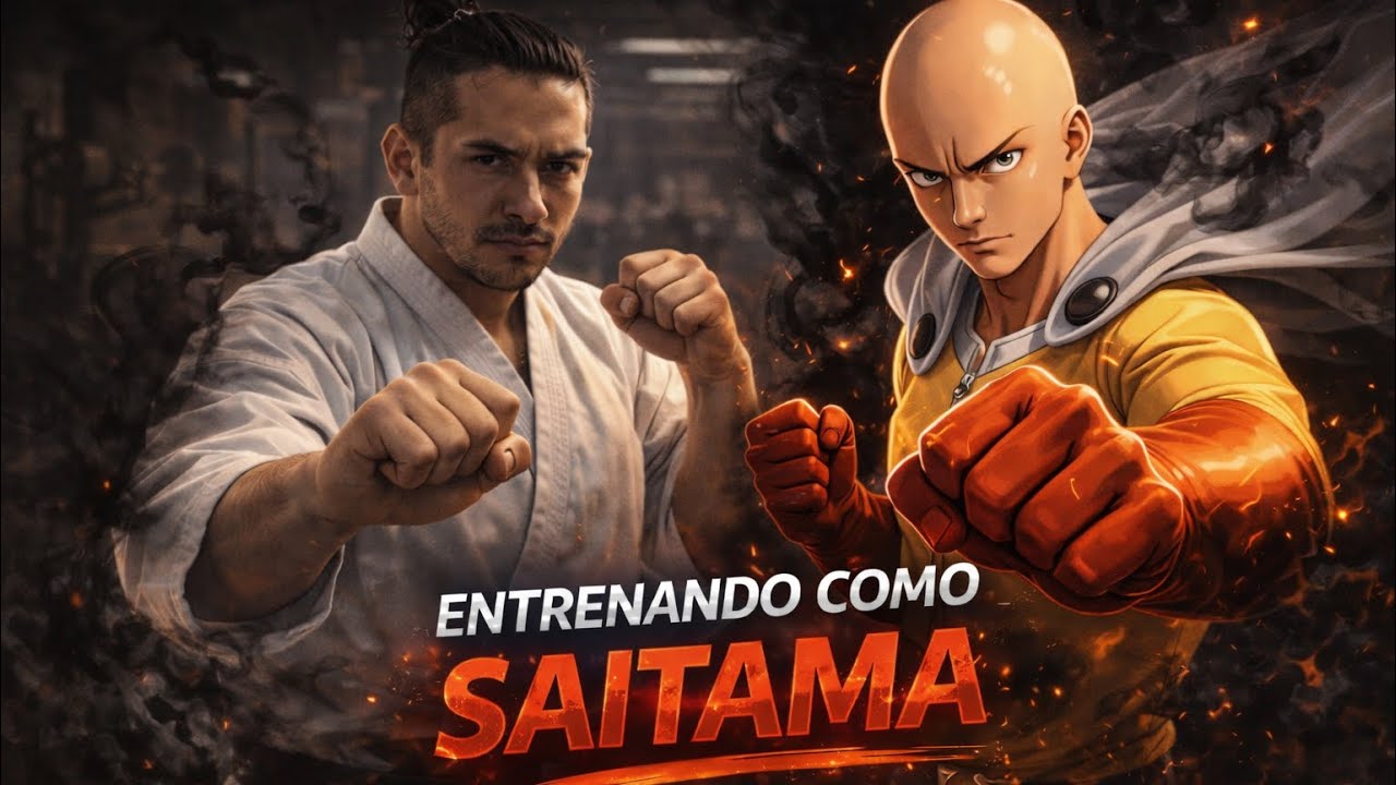 RETO SAITAMA|Entrenamiento guiado| NO TE QUEDAS CALVO 🚫