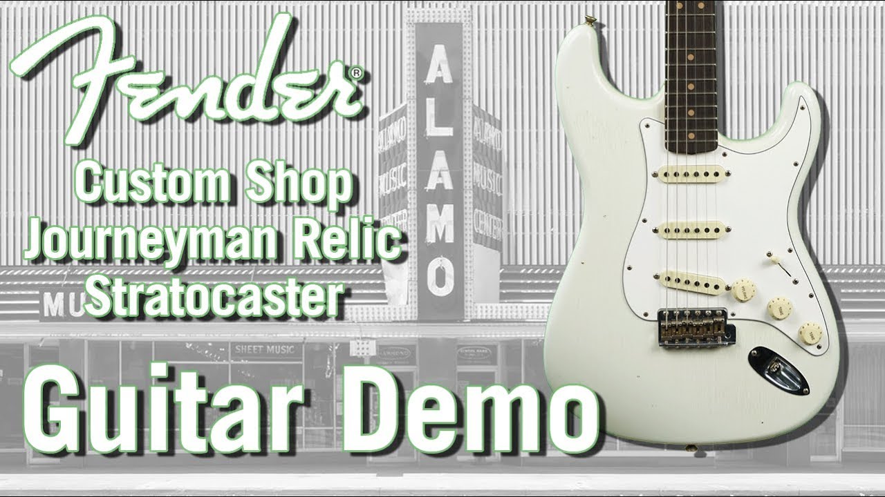 New For 2018 Fender Custom Shop 1964 Journeyman Relic Stratocaster Demo