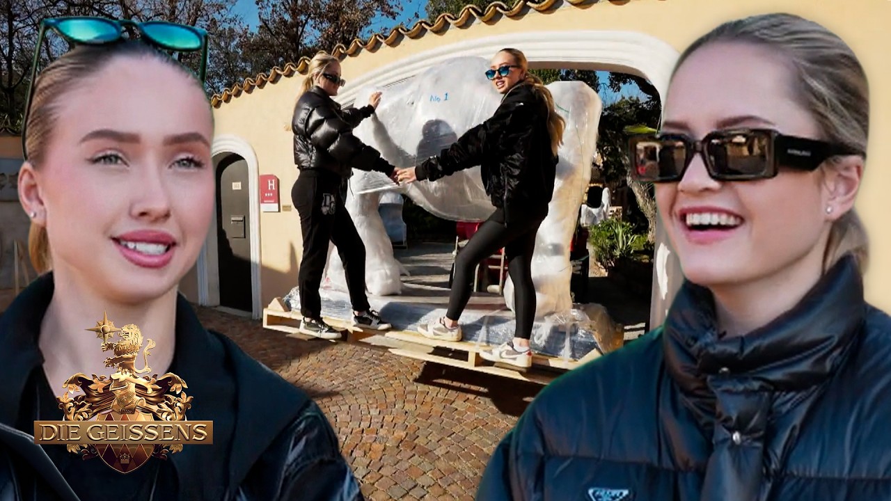 Skulpturen-Wahnsinn: Davina und Shania Geiss im Liefer-Albtraum! 🚚🆘 | Die Geissens #466
