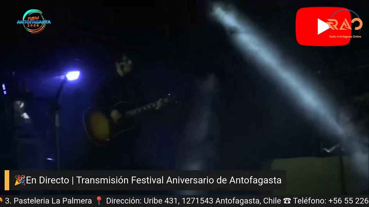 #EnVivo | Transmisión 1° Noche Festival de Antofagasta | Desde el estadio Calvo y Bascuñán