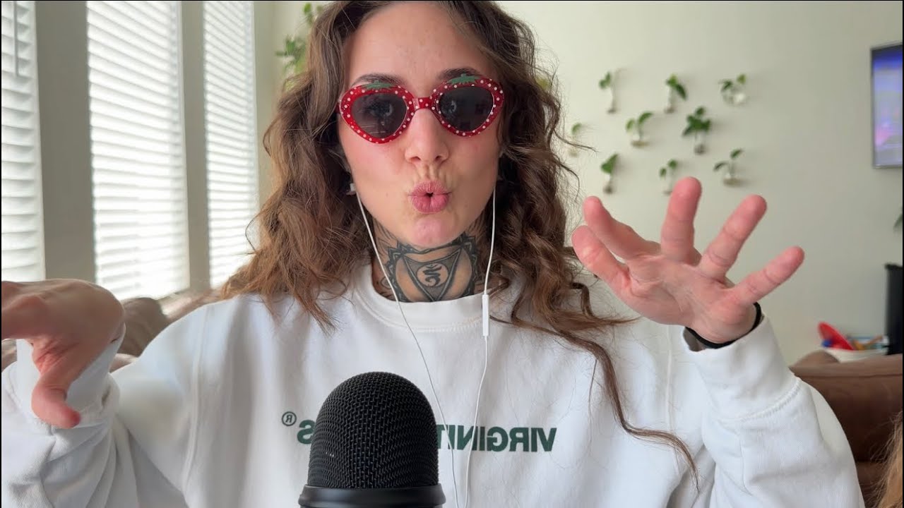 ASMR Q&A with gum chewing 