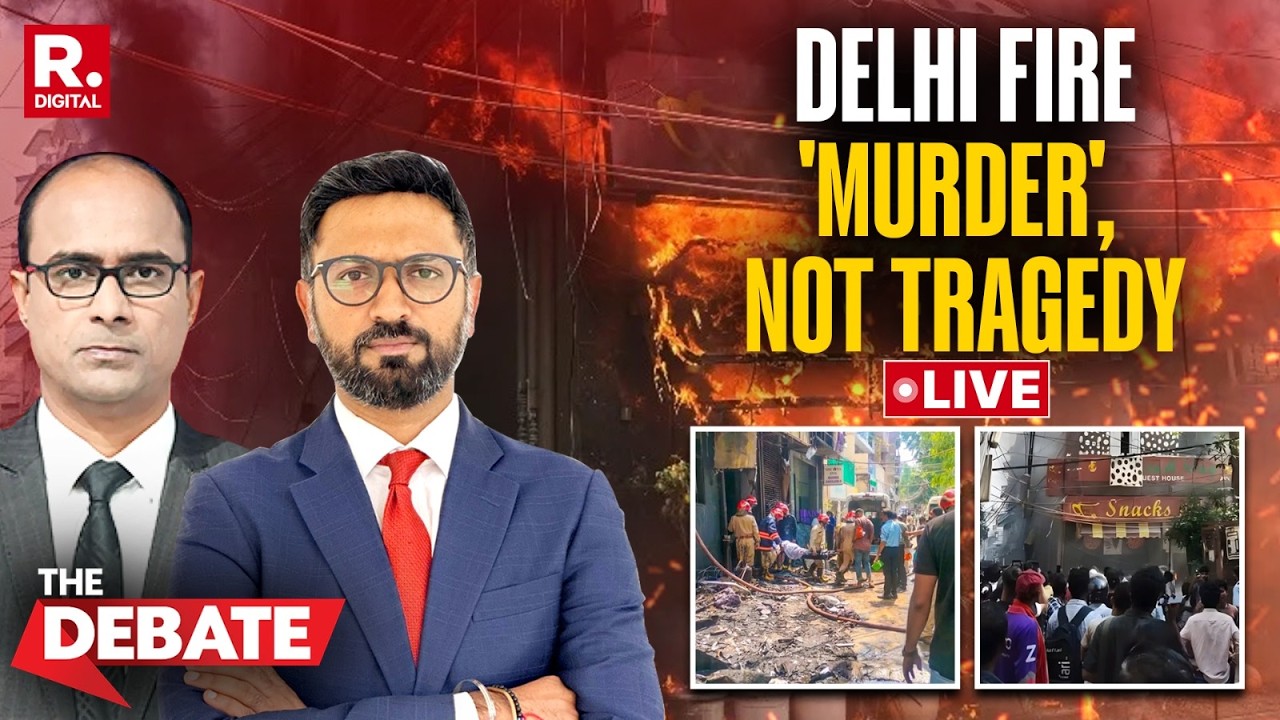 Debate LIVE: Malviya Nagar Fire Tragedy Kills 21: How Many More Deaths Before They Act?