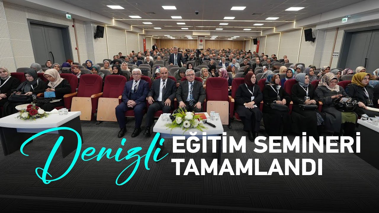 Denizli Kafile Görevlileri Semineri Tamamlandı.
