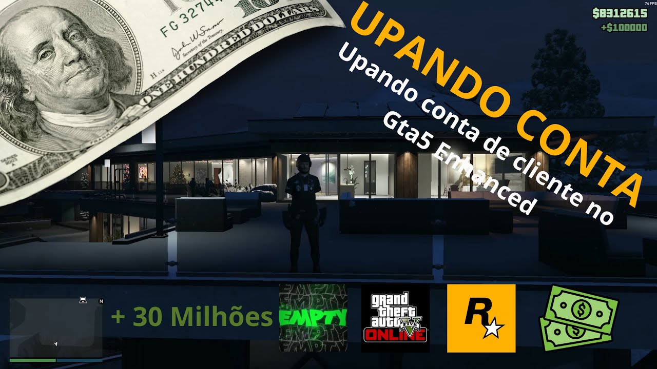 COMO UPAR 100% SUA CONTA NO GTA5 Online em 2025 *NOVA GERAÇÃO ENHANCED*  #gta5 #cherax #gtaglitch