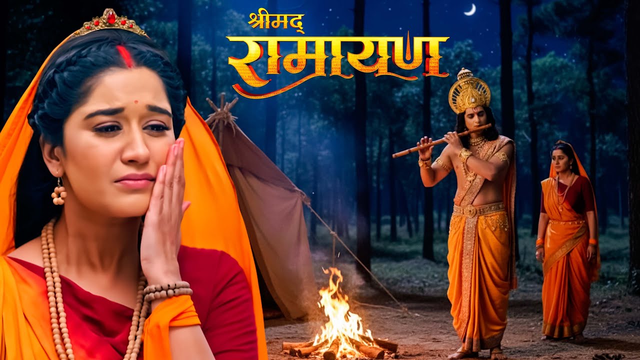 राम की बांसुरी की धुन पर माता सीता हुई व्याकुल || Shrimad Ramayan | Full Episode ||
