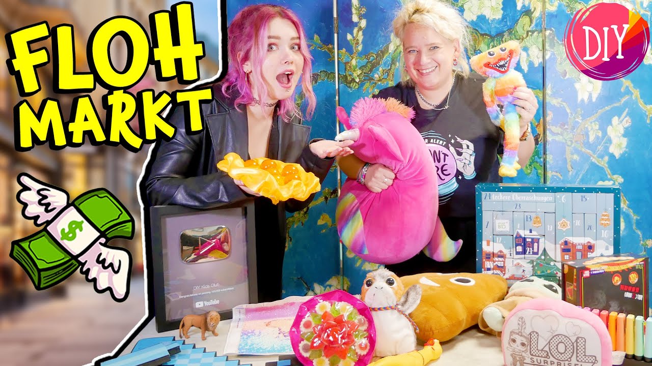 WIR VERKAUFEN KATHIS & CLAUDIOS ZEUG AUF DEM FLOHMARKT! PRANK