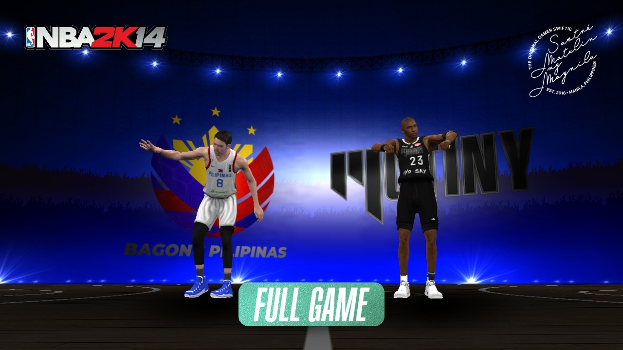 Team Bagong Pilipinas vs Team IYO SKY | Full Basketball Game | NBA 2K14 Modded [28-JAN 2026]