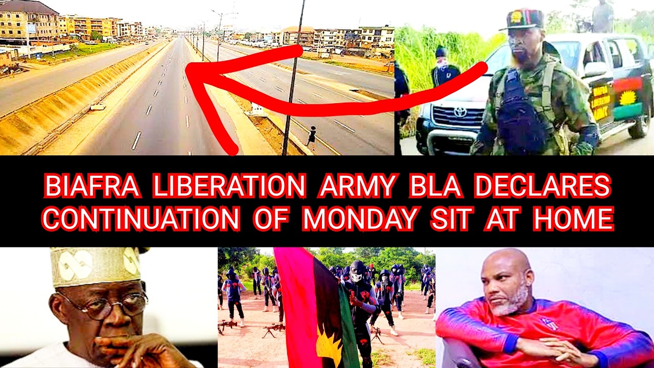 BREAKING! Biafra Liberation Army declare Monday Sit at Home Continues: Warn Igbo Politicians