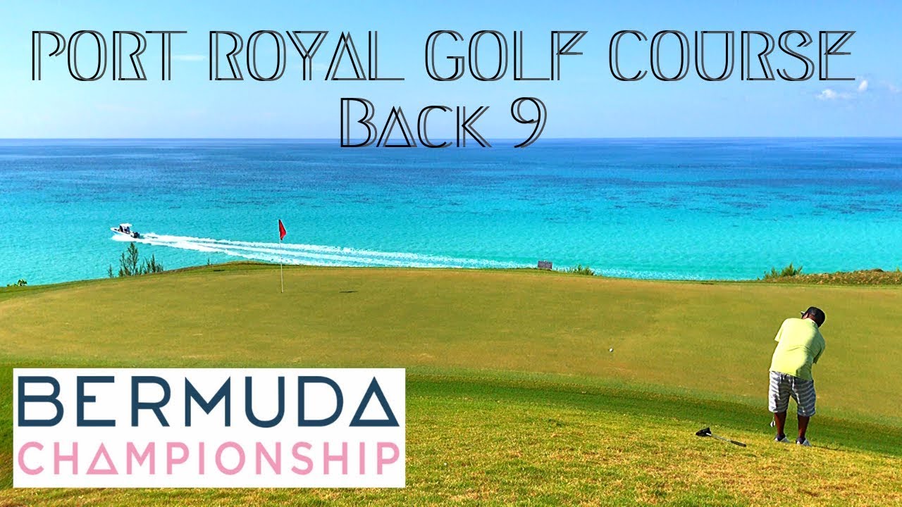 Back 9 at Port Royal Golf Course 1 month before the Bermuda Championship