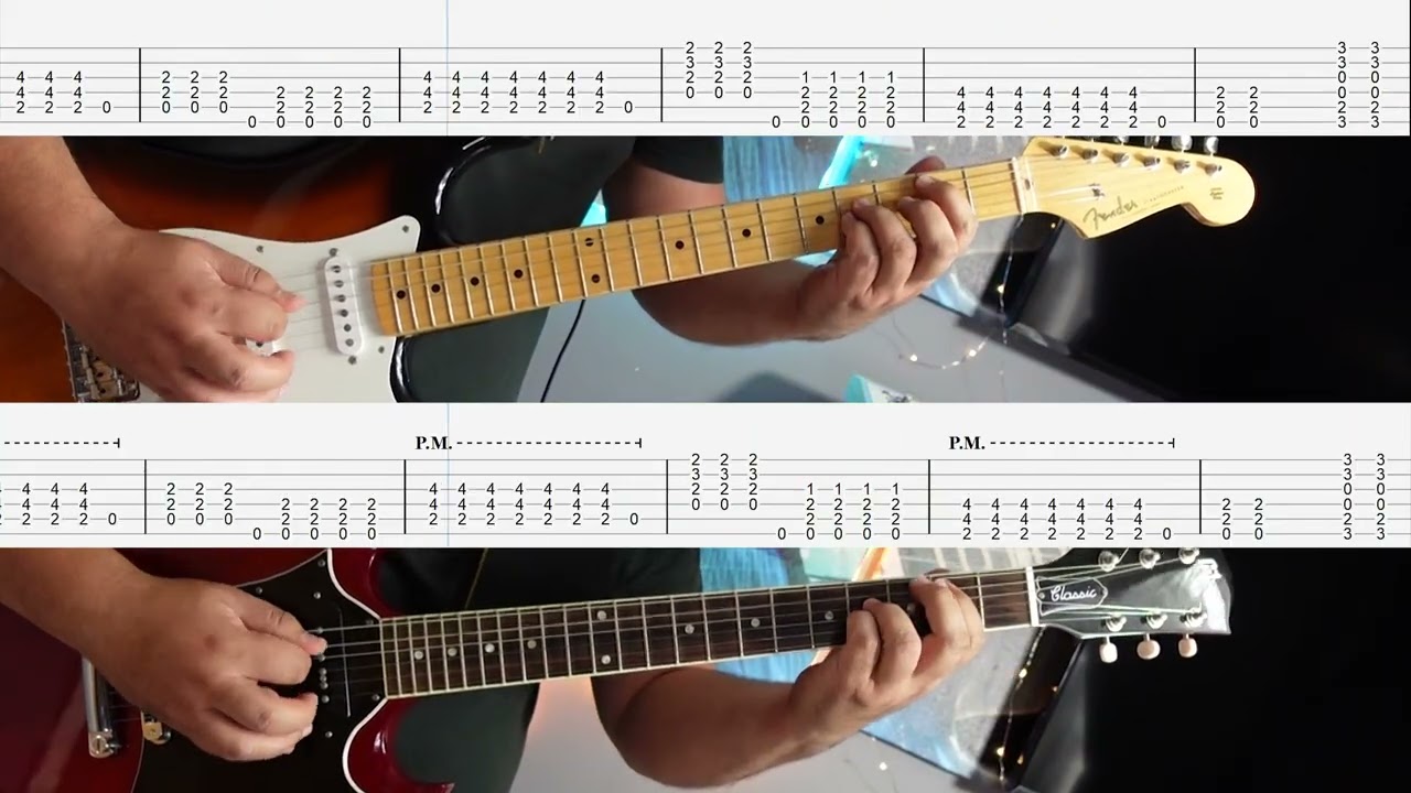 Hombre al agua. Soda Stereo (Tutorial de Guitarra - Guitar Cover) #sodastereo #ceratiinfinito