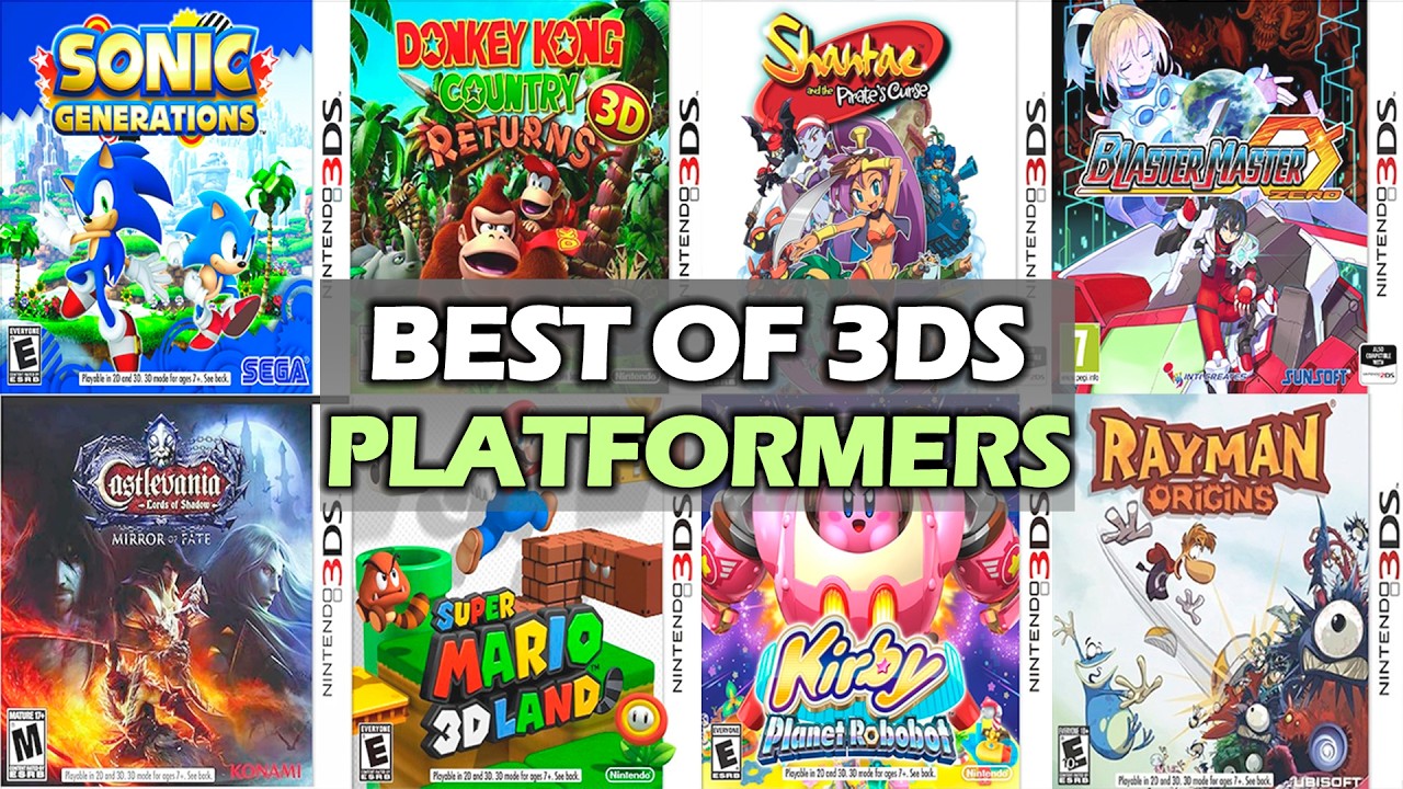ТОП-40 ЛУЧШИХ ПЛАТФОРМЕРОВ ДЛЯ 3DS, В КОТОРЫЕ ВАМ СЛЕДУЕТ ПОИГРАТЬ