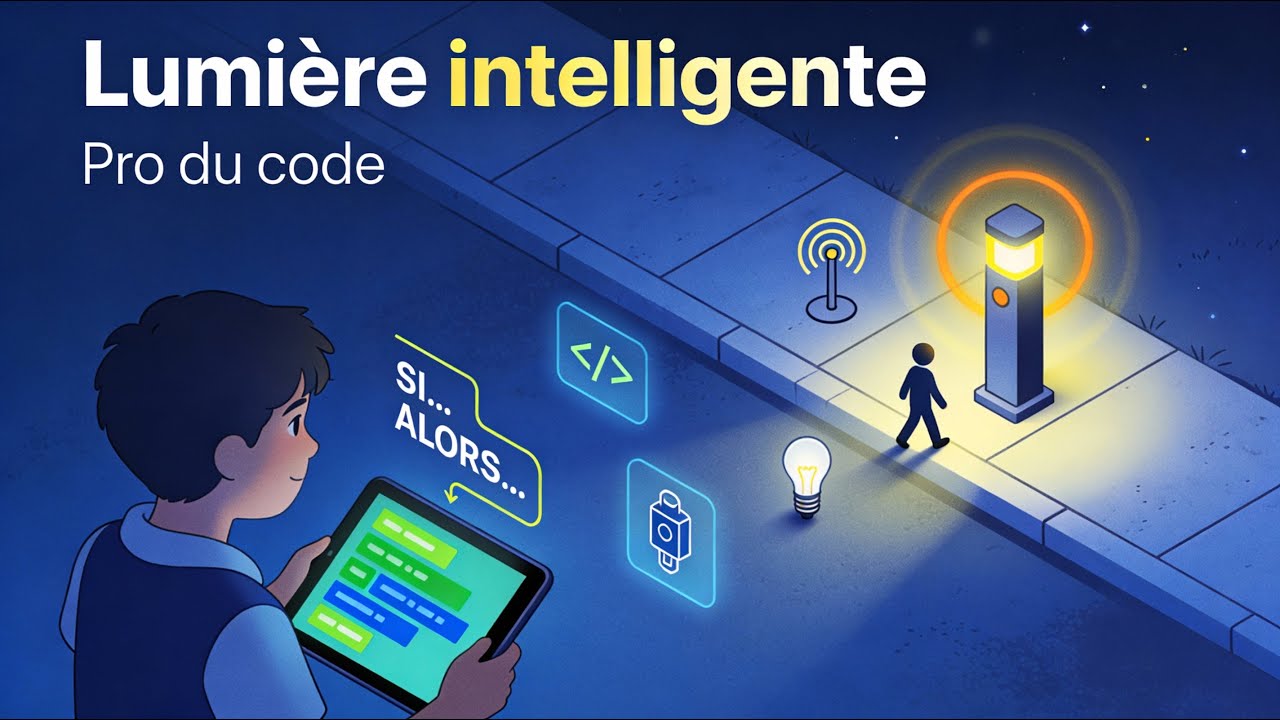 Éclairage auto intelligent : programme la lumière comme un pro du code !
