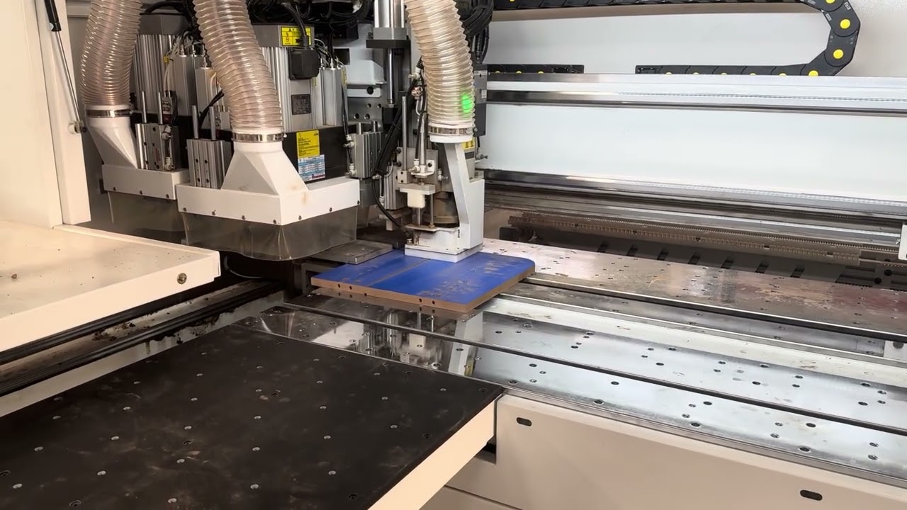 Samach-CNC 6 sides drilling machine with ATC, Door lock and handles 126B-T