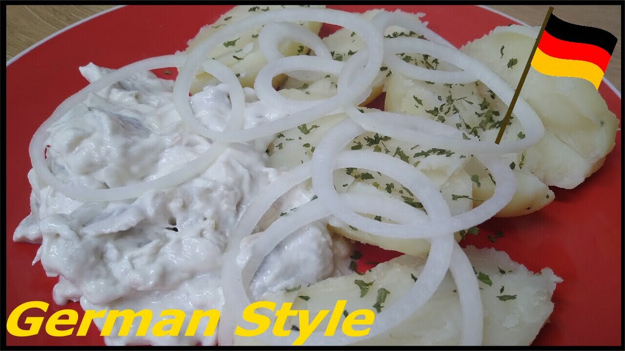 Wild Herring In Sour Cream (German Style)