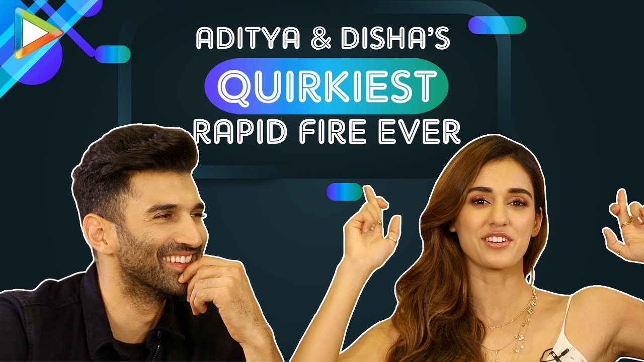 TRY NOT TO LAUGH: Disha-Aditya’s CRAZIEST Rapid Fire on Tiger, Hrithik, Priyanka, Tinder | Malang