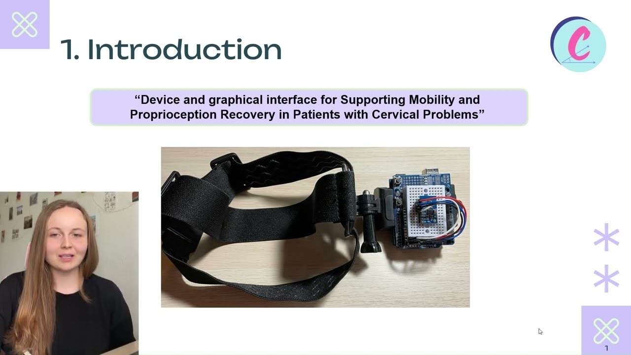 Graphic User Interface for data acquisition and visualization in cervical mobility measurements