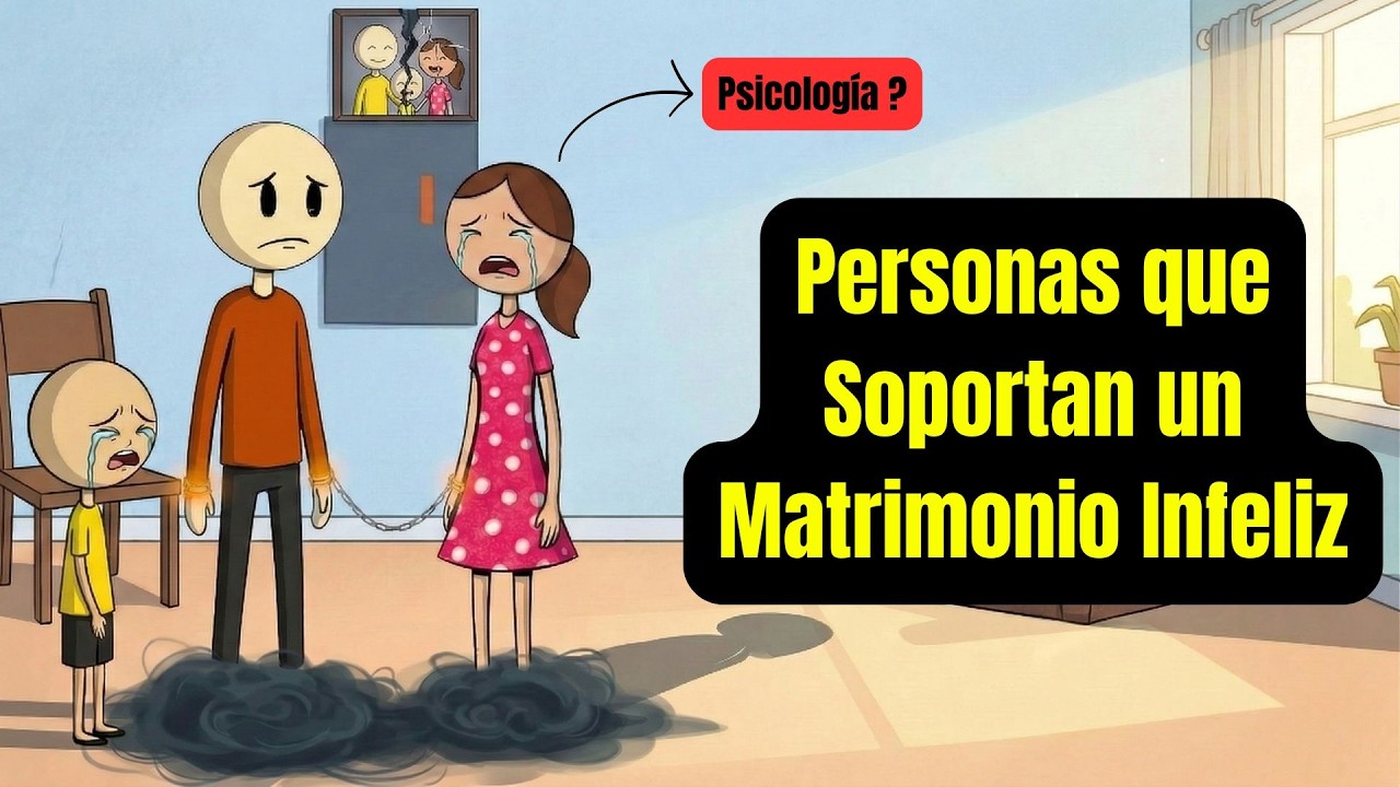 Psicología de las Personas que Soportan un Matrimonio Infeliz