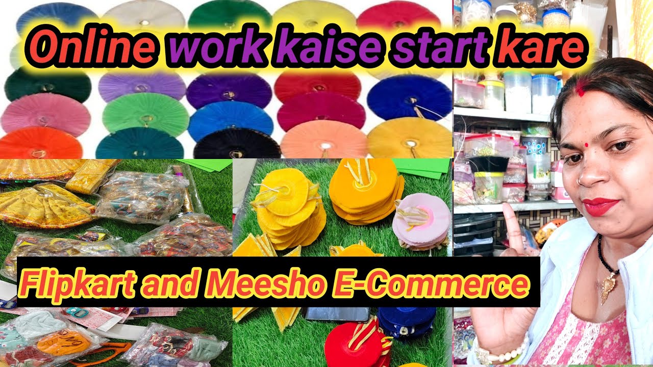 Flipkart and Meesho E-Commerce business process,, Work from home,, GST kab le or kitna dena hoga