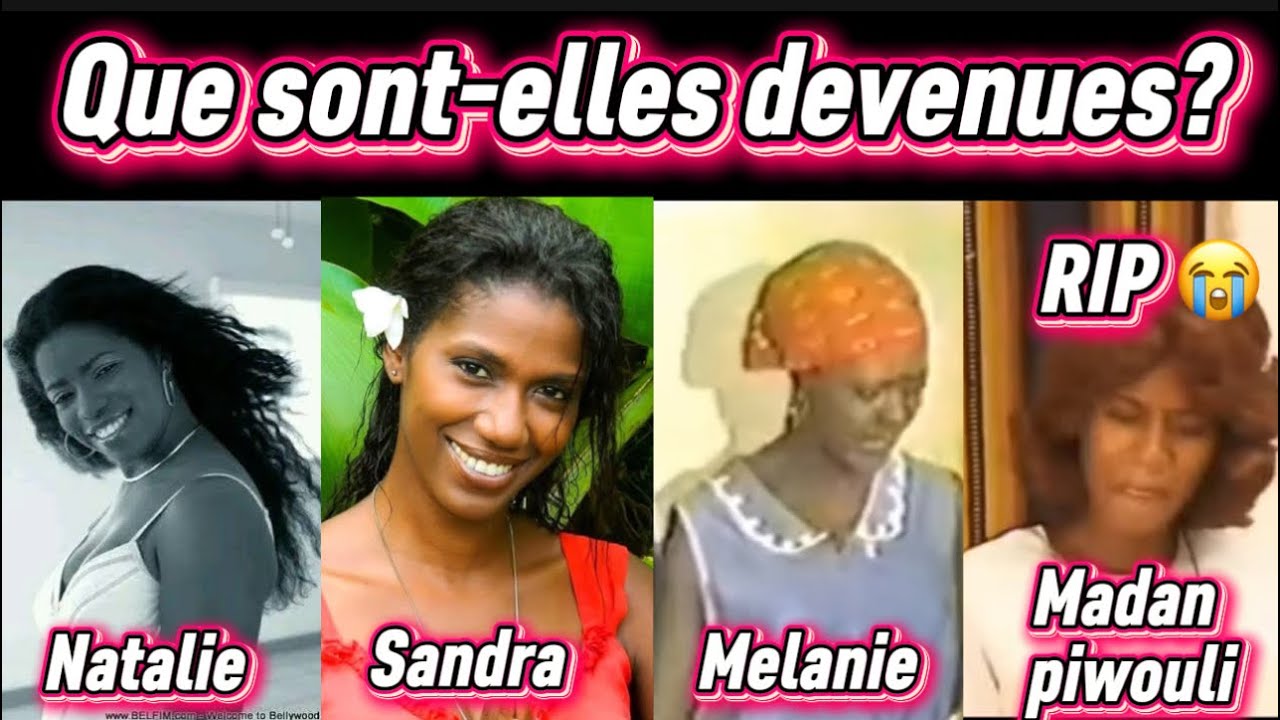 10 Actrices Ha&iuml;tiennes🇭🇹des ann&eacute;es 90 a 2000! Que sont-elles devenues?🤔