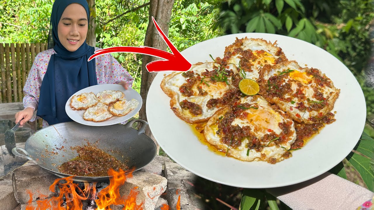 TELUR MATA CILI PADI || Makan Dengan Nasi Panas SURRR ….🔥