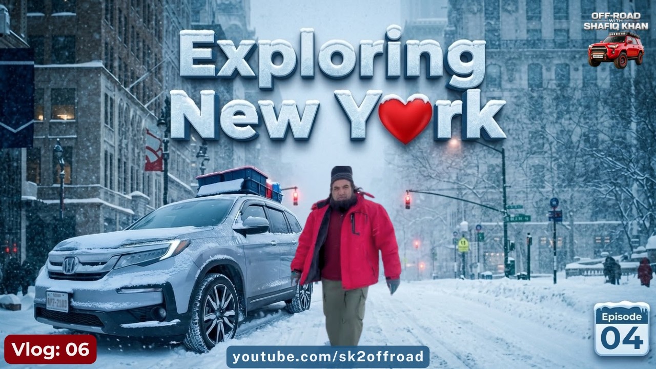 Exploring Snowy New York❤️State ❄️ Frozen Roads, Lake Views & Friends | Road Trip Ep. 4
