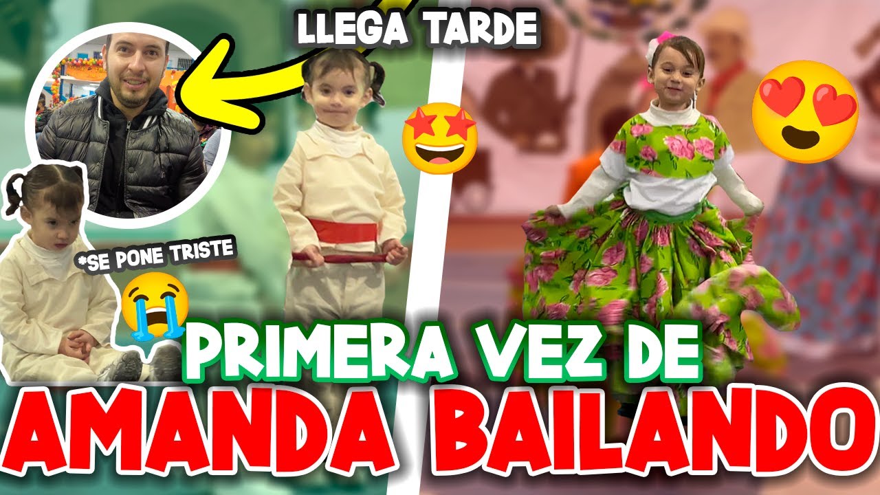 AMANDA BAILA por PRIMERA VEZ  😍| Su PAPÁ no LLEGO? | Los Molina