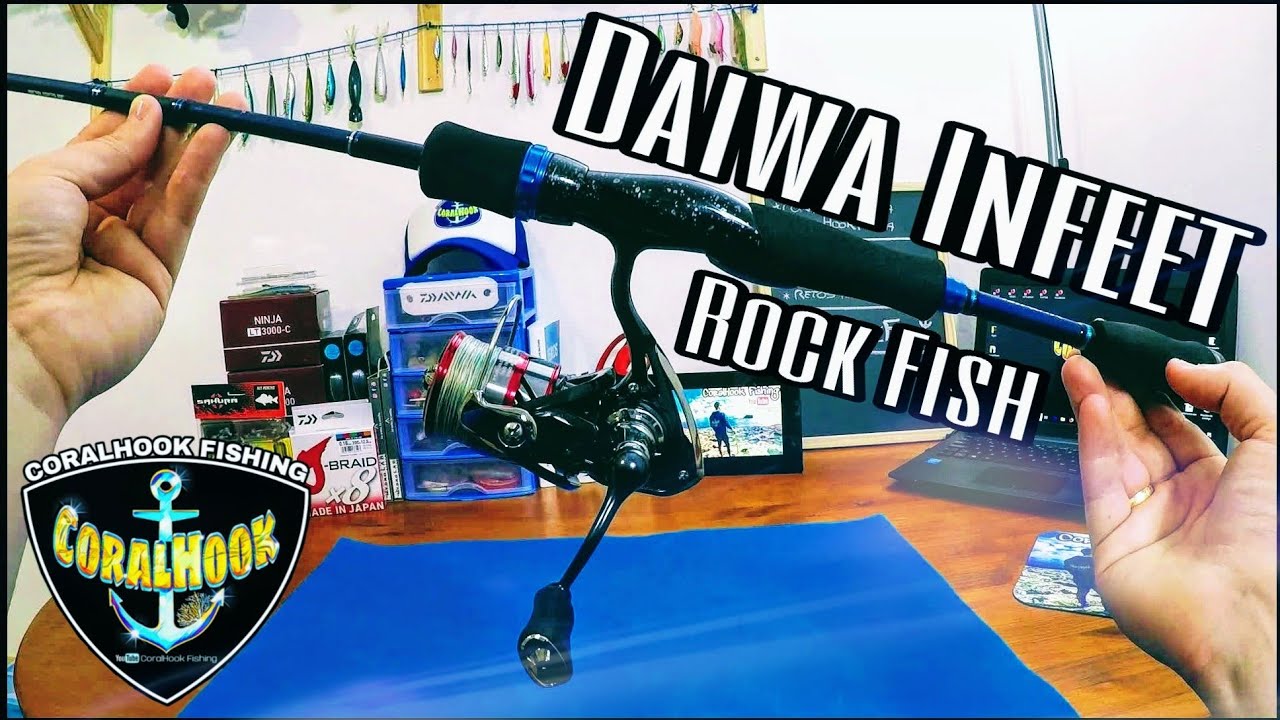 CAÑA DAIWA INFEET ROCKFISH 76T BF 〽️ | ROCKFISHING | CoralHook Fishing