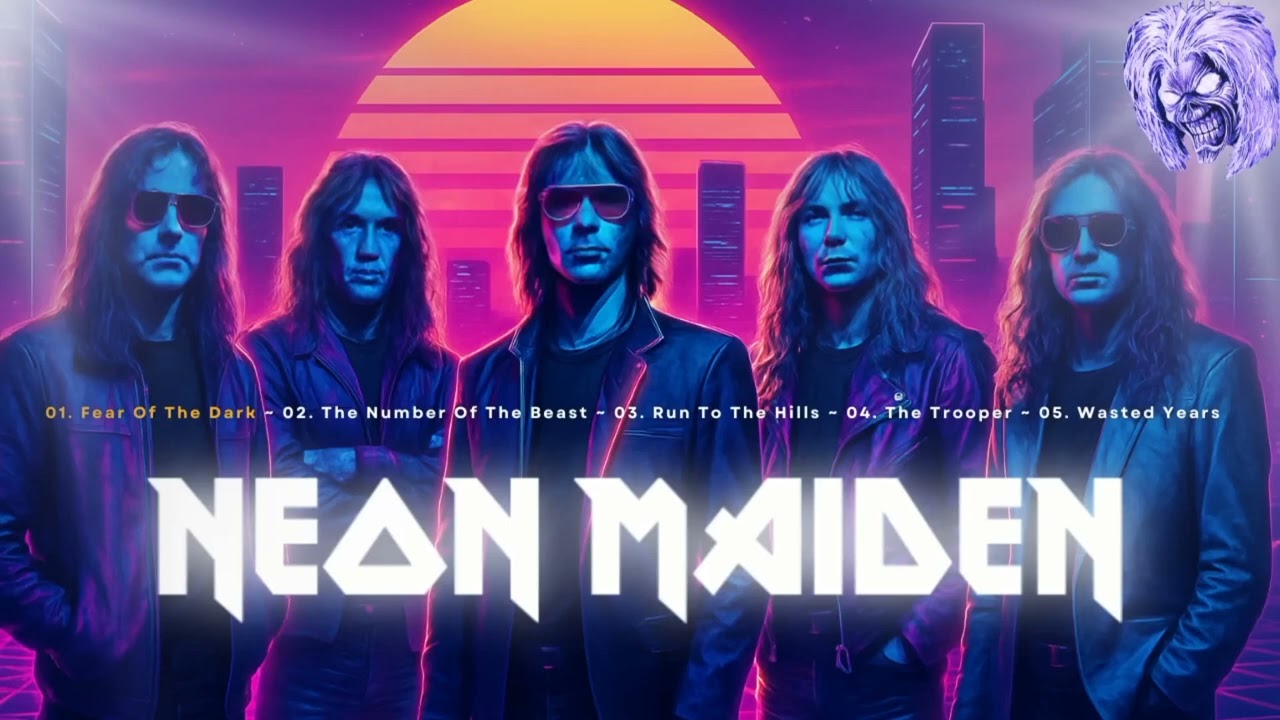 Iron Maiden - Fear of the Dark (Synthwave)