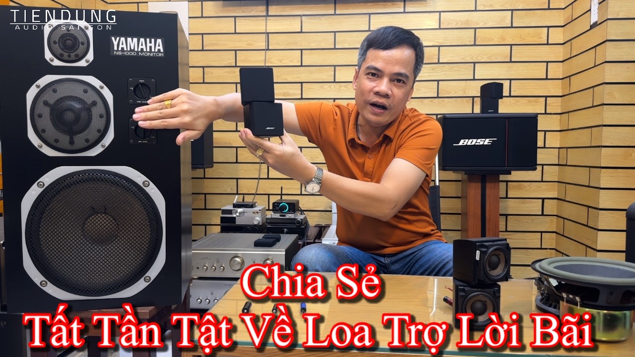 Hướng dẫn cách chơi loa trợ lời hàng bãi Mỹ - Tiến Dũng audio Sài Gòn