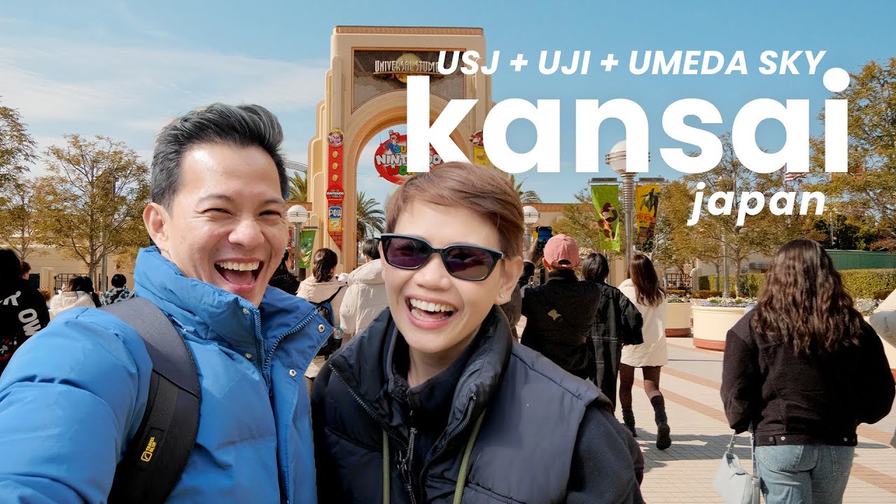 Exploring USJ + UJI + Umeda Sky | JAPAN FEB 2025 Travel Guide