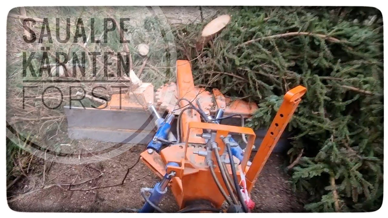 Rohr frei 🚜 , Forststaßenerhaltung nach der Holzernte 🪓🪵🌲