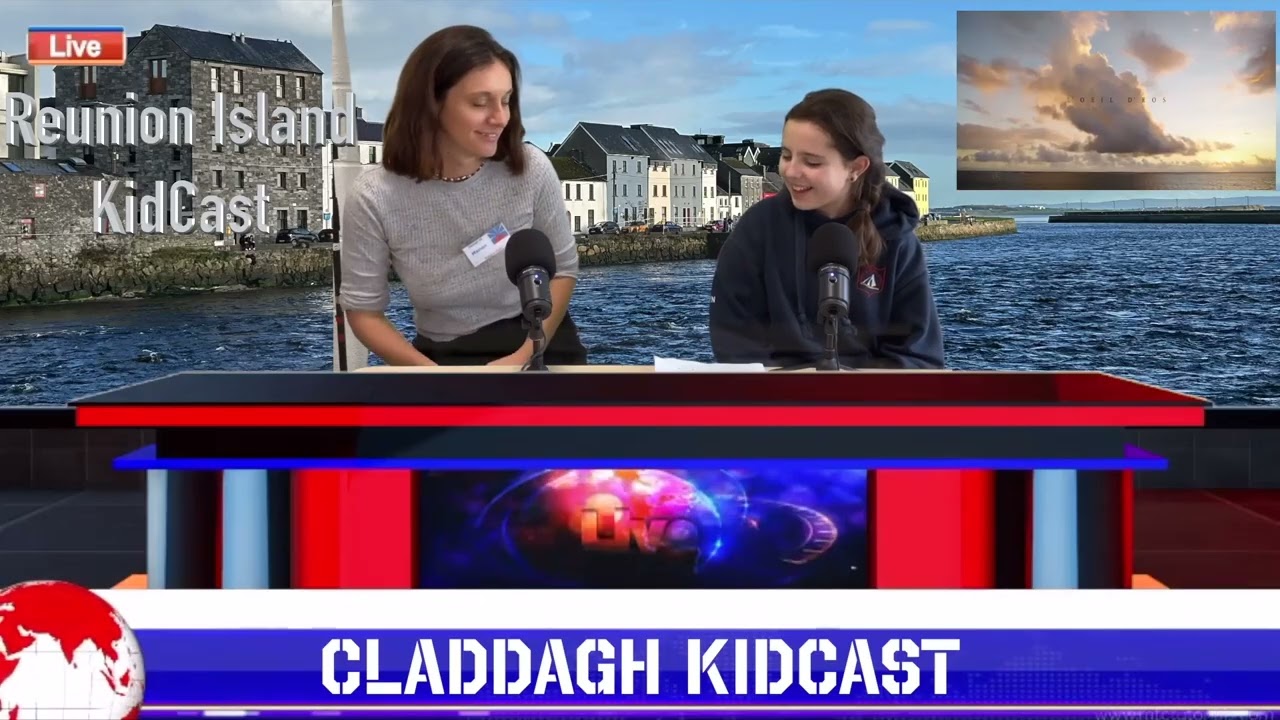 Claddagh KidCast: Meet the Teachers from Réunion Island!