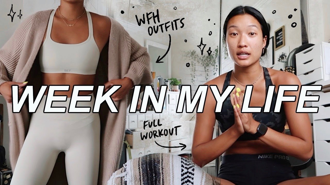 WEEK IN MY LIFE | Workout with Me + Staying Motivated at Home!