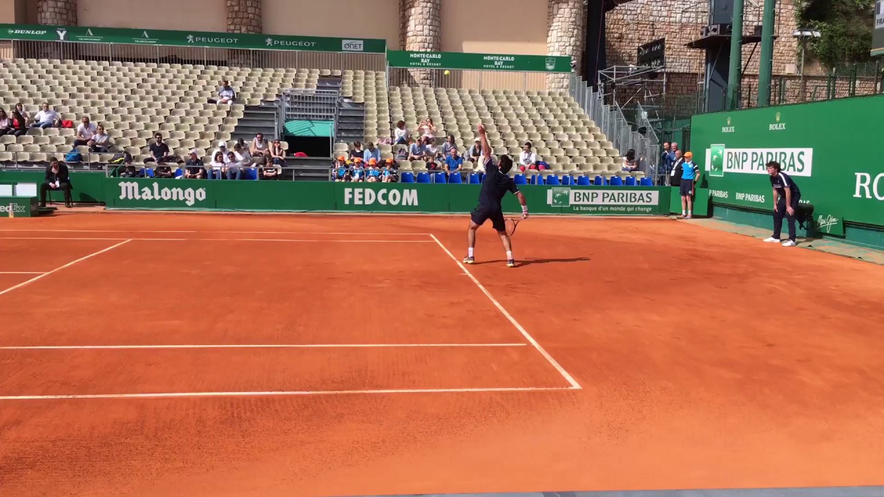 Romain Arneodo v Jeremy Chardy @ Monte Carlo Masters Tennis 2018