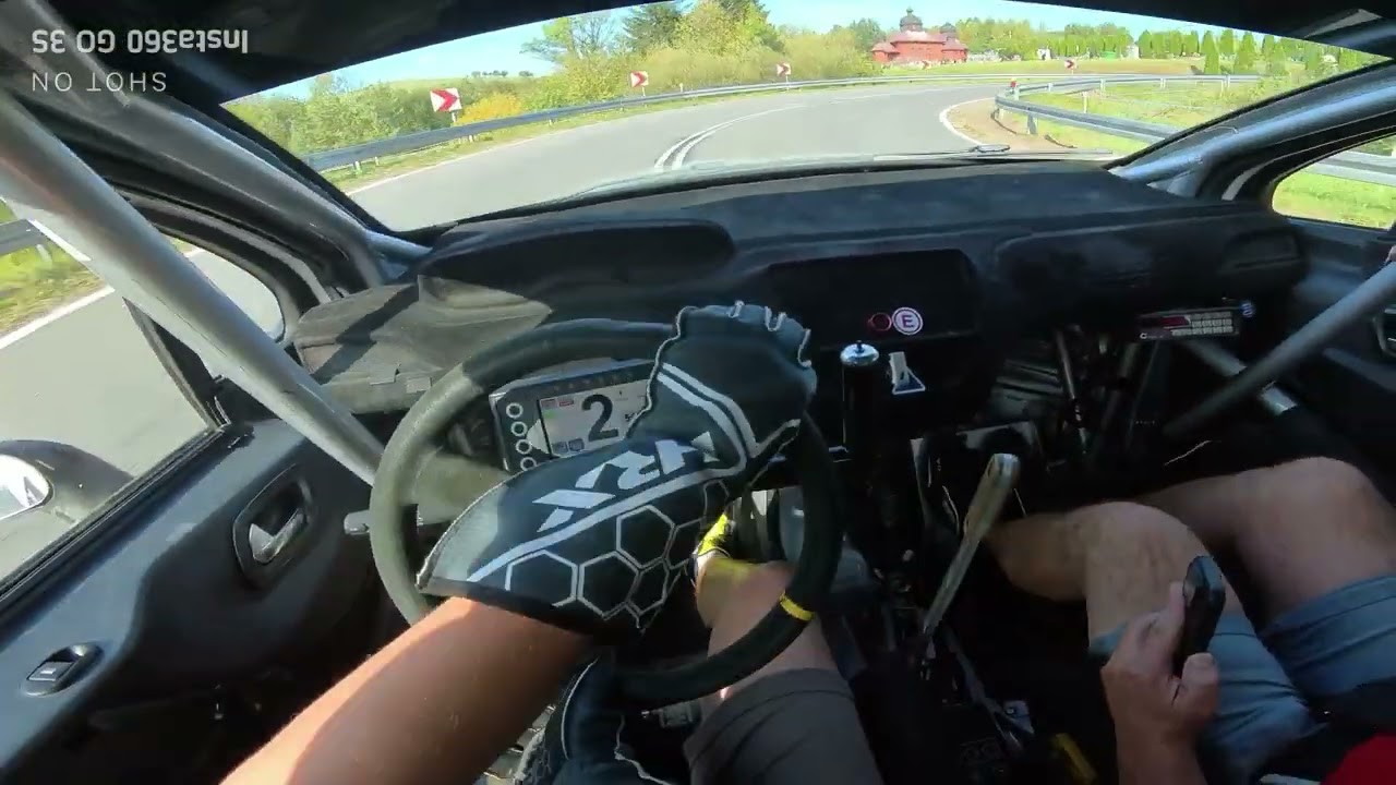 GSMP 2024 Szczawne-Kulaszne VIP Peugeot 208 r2 | POV Helmet cam.